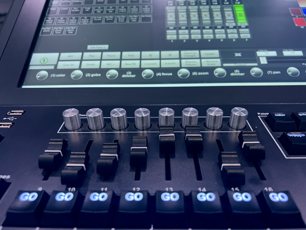 high priority playback faders